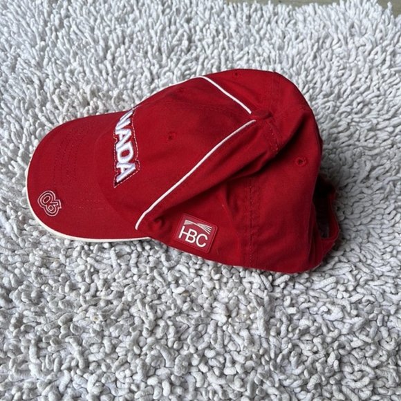 HBC Team Canada Red Baseball Hat Trucker Cap 2006 TORINO - WINTER OLYMPICS - Picture 4 of 6